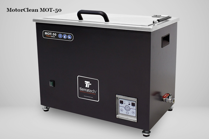 MotorClean MOT-50 Ultrasonic Cleaning by TierraTech