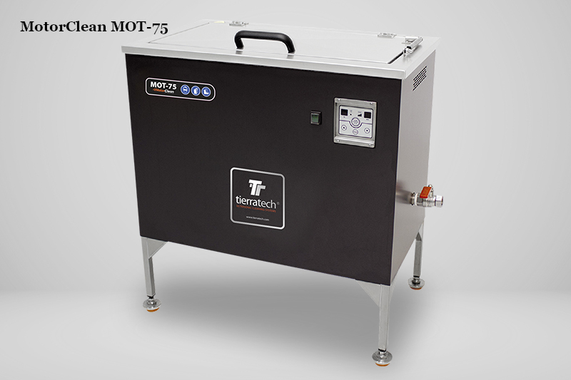 MotorClean MOT-75 Ultrasonic Cleaning by TierraTech