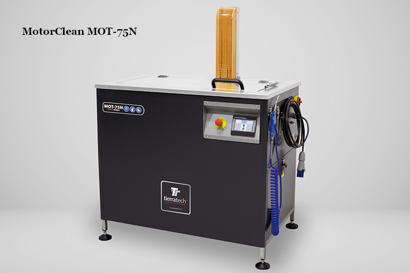 MotorClean MOT-75N Ultrasonic Cleaning by TierraTech